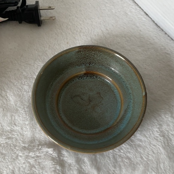 Scentsy Hexagon Patterned Warmer - Green and Blue - Picture 4 of 6